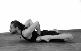 Поза лягушки (Бхекасана)