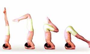 Как научится стоять на голове