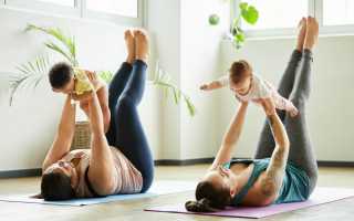 Занятия йогой после родов