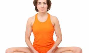 Баддха конасана (поза бабочки)