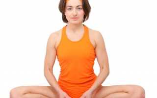 Баддха конасана (поза бабочки)