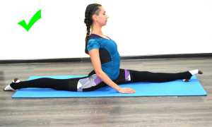 Правильный шпагат