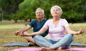 Йога для пожилых людей