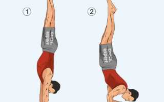 Отжимания в стойке на руках