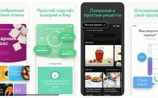 Top-10 приложений для расчета калорий для андроид