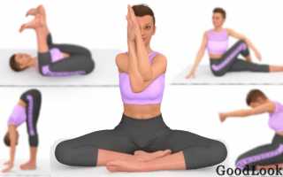 Упражнения для растяжки рук и плеч