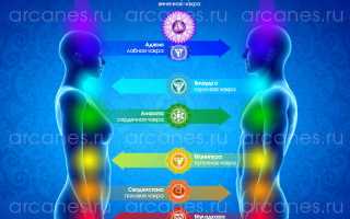 Мужские и женские чакры