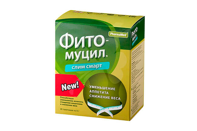 Средство для похудения с экстрактом подорожника и глюкоманнаном