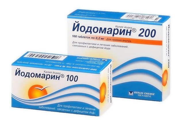 Препарат йода Йодомарин