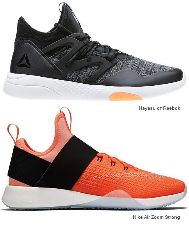 Hayasu от Reebok и Nike Air Zoom Strong