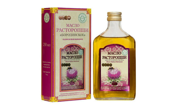 Масло расторопши Бородинское
