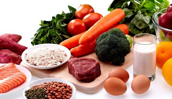 Продукты для сытных диет