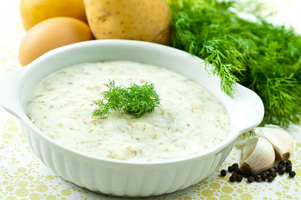 Суп с фенхелем и сметаной